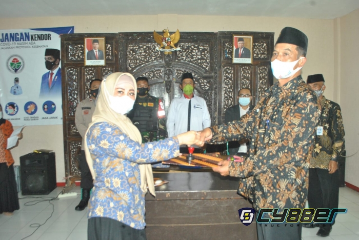 Sertijab Kepala Desa Mekarsari, Bayongbong, Periode 2021-2027
