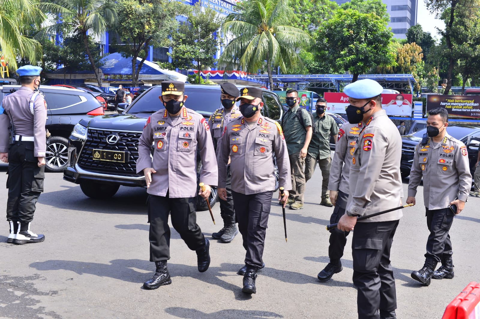 Kapolri Siapkan Strategi Capai Vaksinasi 70 Persen di Hari Kemerdekaan 