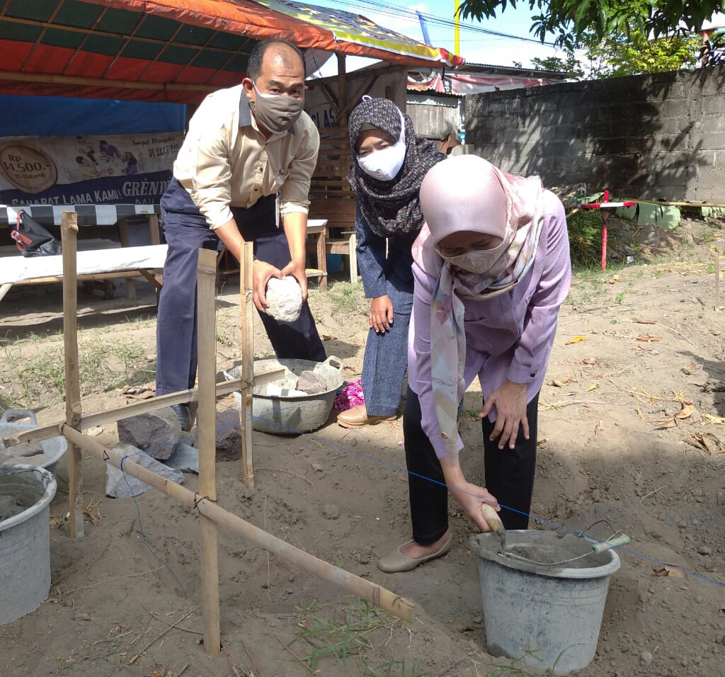 Peletakan Batu Pertama Pembangunan Gedung Kantor KOSPIN ASLI Klaten 