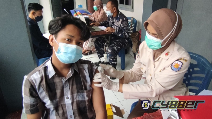 TNI AL Banten Kembali Melaksanakan Serbuan Vaksinasi COVID-19 Dosis II