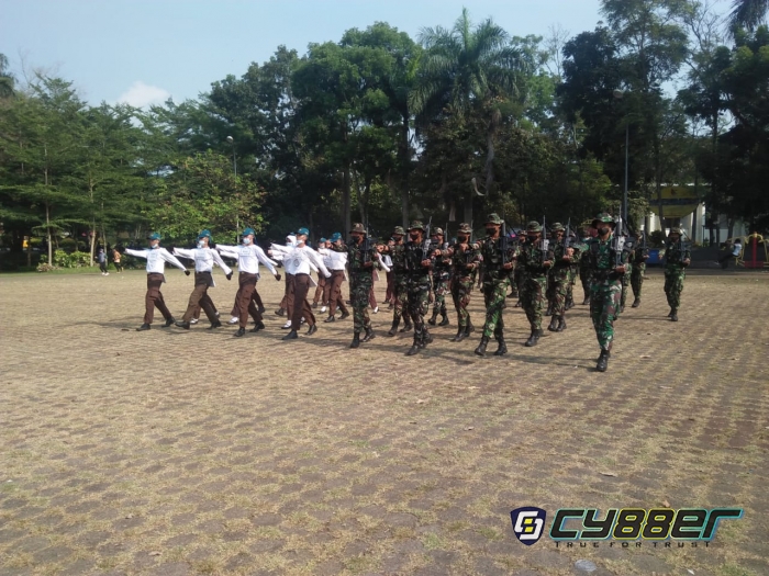 Paskibraka Kab Bandung Jalani Latihan
