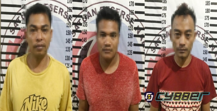 Gerebek Kontrakan di Menggala, Polisi Tangkap Tiga Orang Yang Sedang Asyik Pesta Narkotika