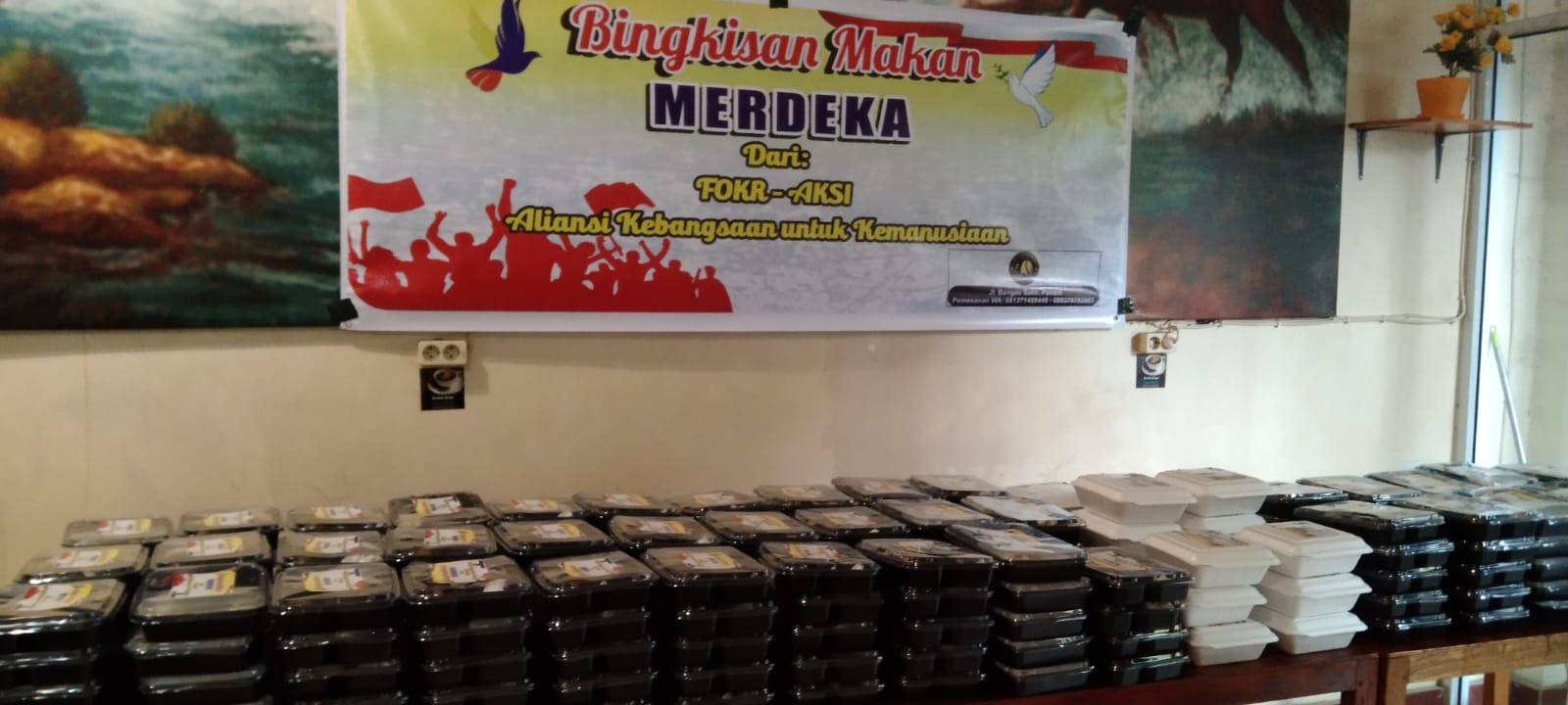 HUT RI ke 76, FOKER Akan Bagikan 500 Paket Nasi Kotak