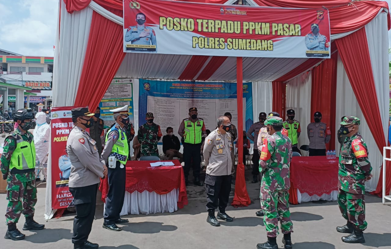 Sespim Lemdiklat Polri Lakukan Kunjungan Kerja ke Polres Sumedang