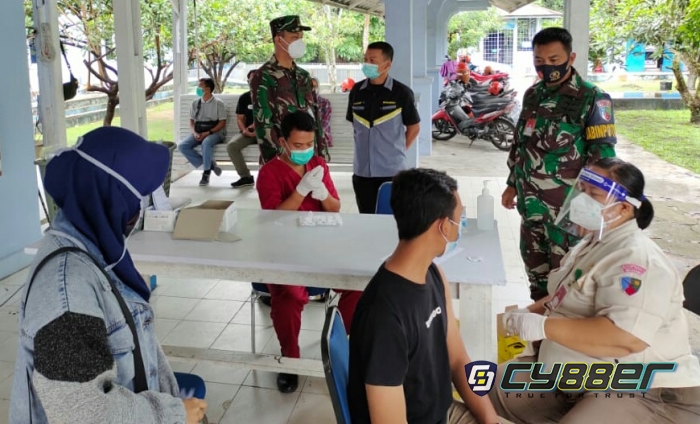 Terapkan Daftar Vaksinasi Via Online, Kepuasan Warga Pekanbaru Terhadap Layanan Lanud Roesmin Nurjadin Tinggi 