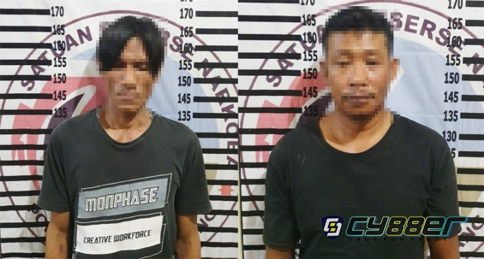 Bawa Narkotika ke Perkebunan Sawit PT SIP, Dua Warga Indraloka Jaya Ditangkap Polres Tulang Bawang