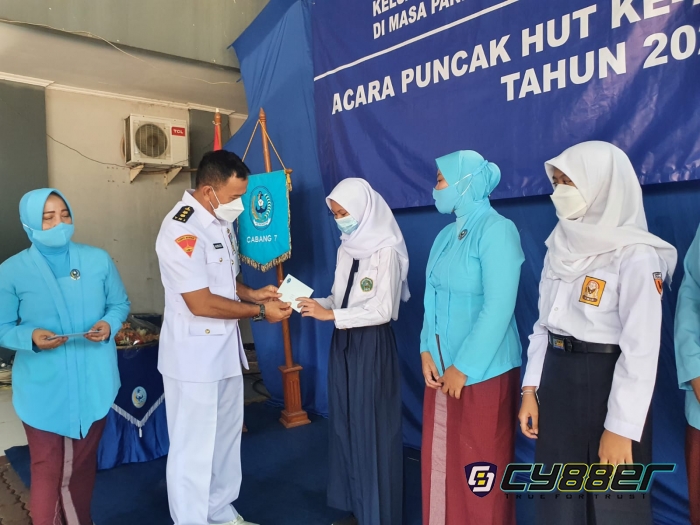 Peringatan HUT ke 75 JALASENASTRI, Cabang 7 KorCab III DJA I Lanal Banten Gelar Syukuran