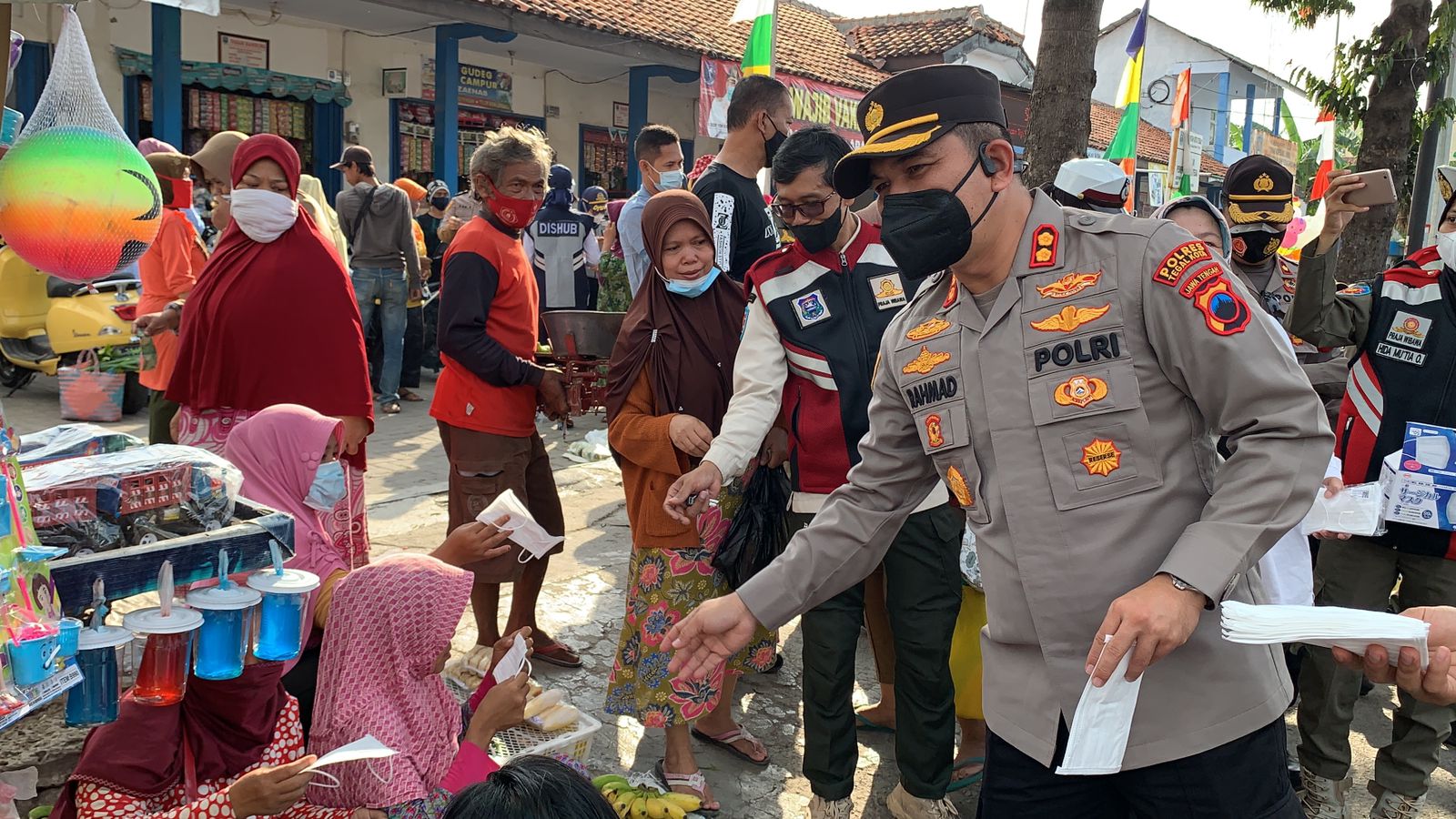 Tiga Pilar Kota Tegal Terus Lakukan Operasi Yustisi Dalam Upaya Menekan Laju  Penyebaran Covid-19 