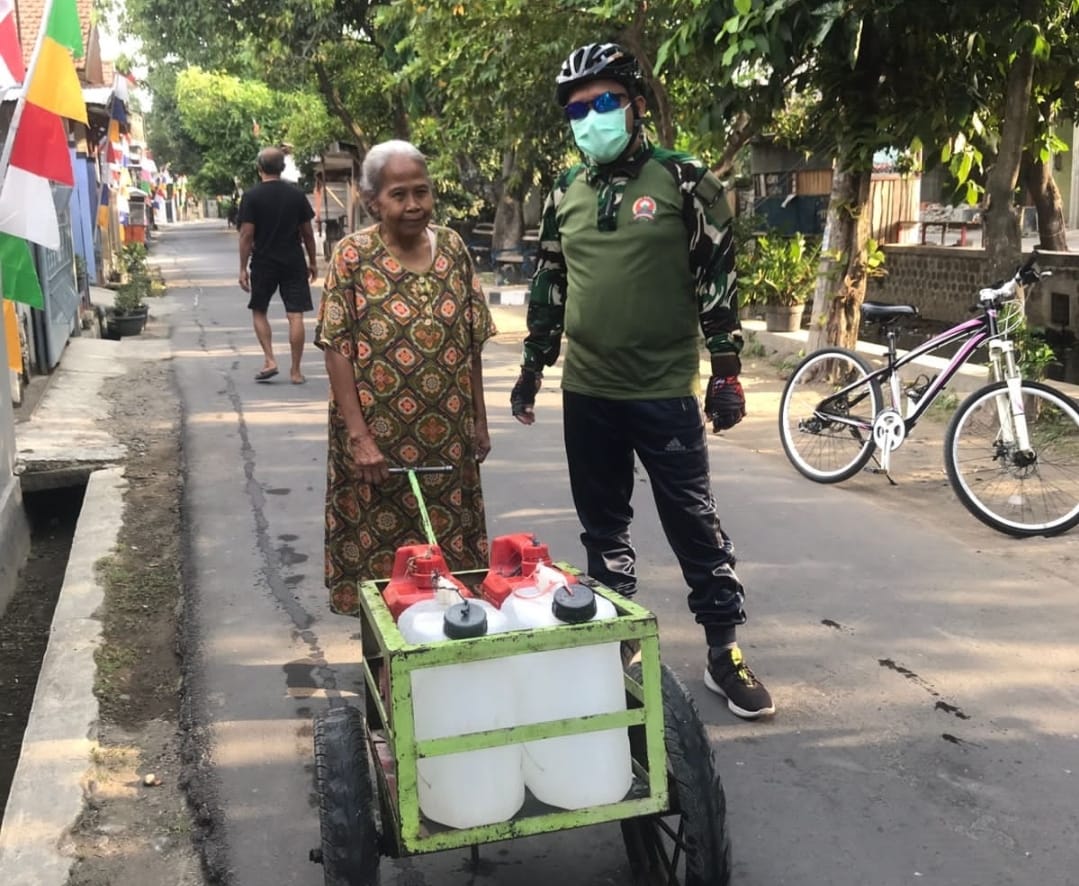Jumadi Tak Kenal Lelah Tilik Warga