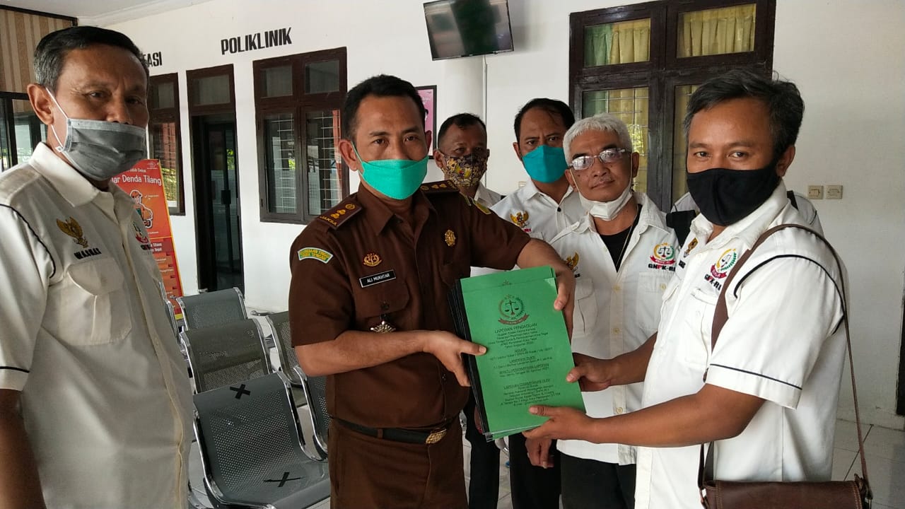 Dugaan Kasus Korupsi, GNPK-RI Laporkan Disnakerin Kota Tegal ke Kejari