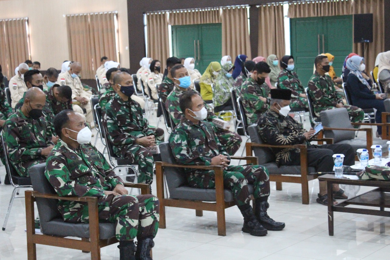 Pusdikku Kodiklatad Selenggarakan Peringatan Tahun Baru Islam 1443H/2021M