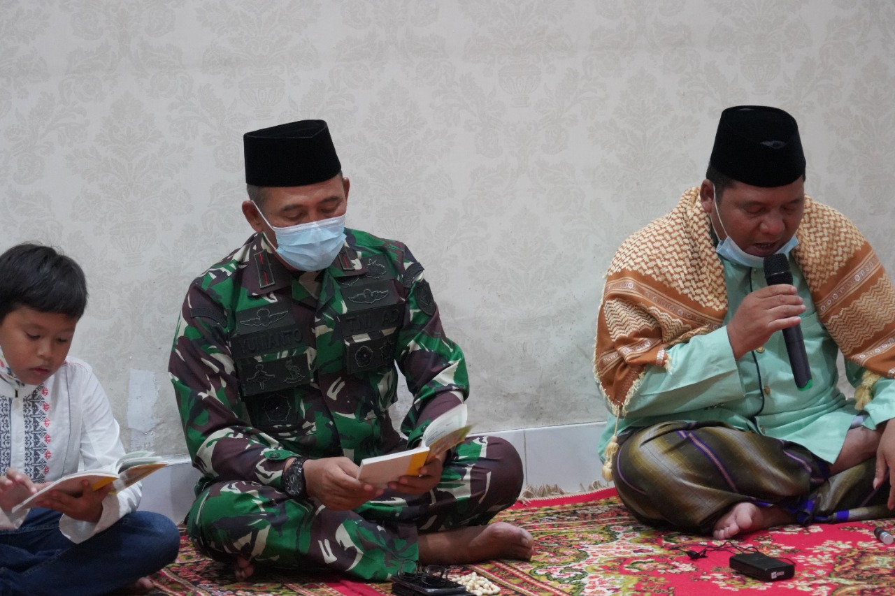 Danrem 064/MY : Gelar Syukuran di Rumah Dinas