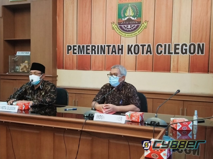 Pemkot Cilegon menerima Bantuan dari PT. Indonesia Power
