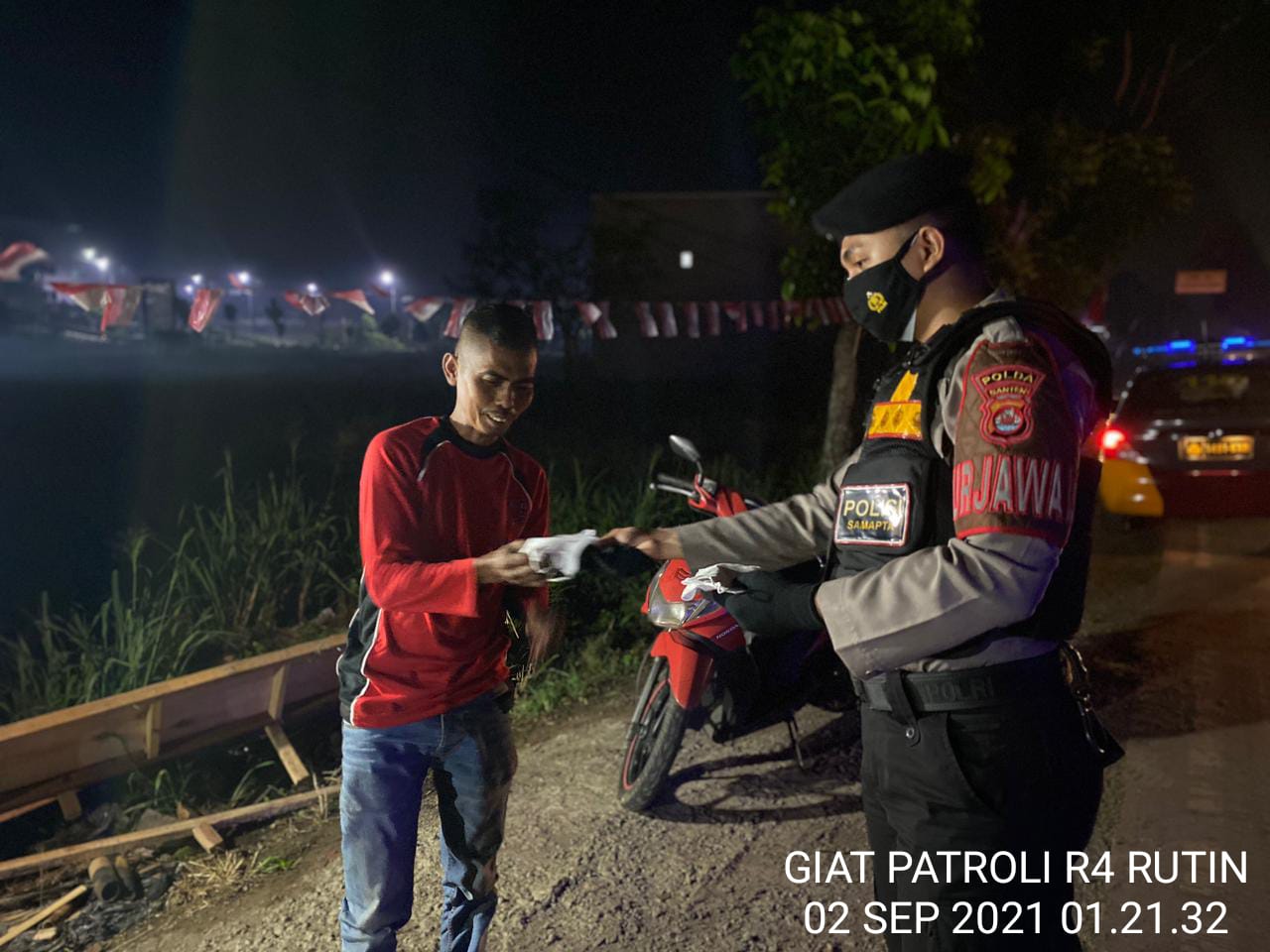 Polda Banten Laksanakan Patroli R4 di Serang kota