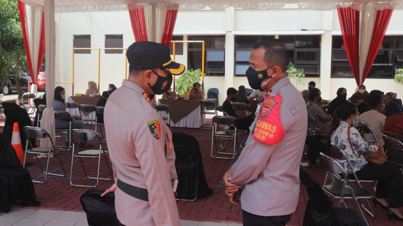 Polres Sumedang Terus Lakukan Percepatan Vaksinisasi Covid-19