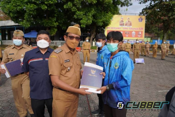 PON XX Papua 2021, Pemkab Garut Lepas Atlet dan Tim Official