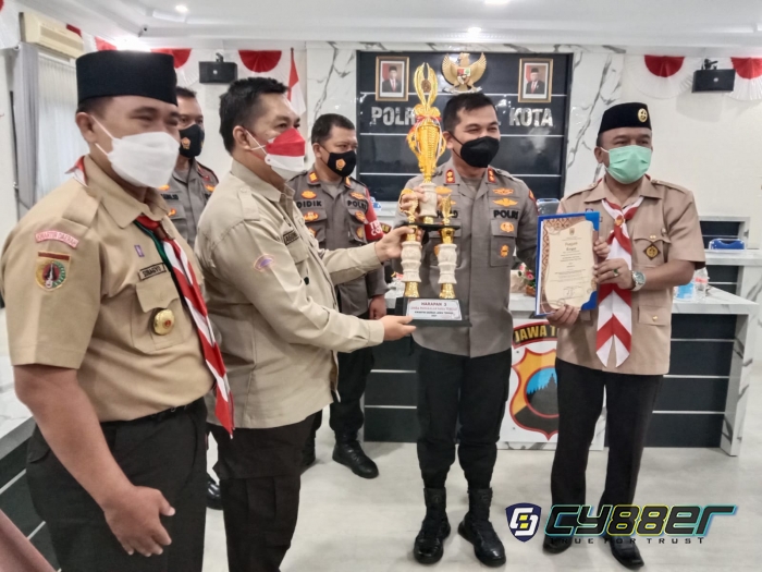 Saka Bhayangkara Kwarcab Kota Tegal, Saka Tergiat se- Jateng