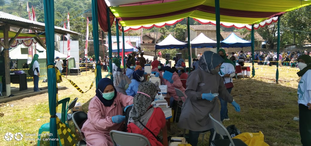 Pemerintah Desa Warga Luyu Optimis Capai 80% Warga Mengikuti Vaksinasi