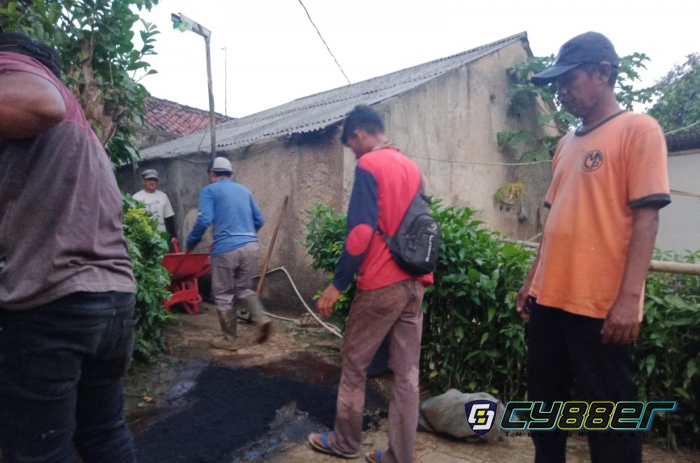Realisasi DD Tahap II di Kampung Gembrong