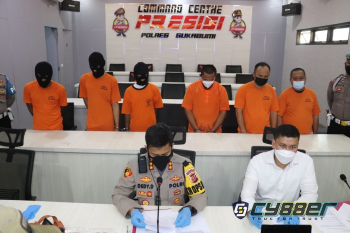 Satreskrim Polres Sukabumi Berhasil Ungkap 4 Kasus Tindak Pidana