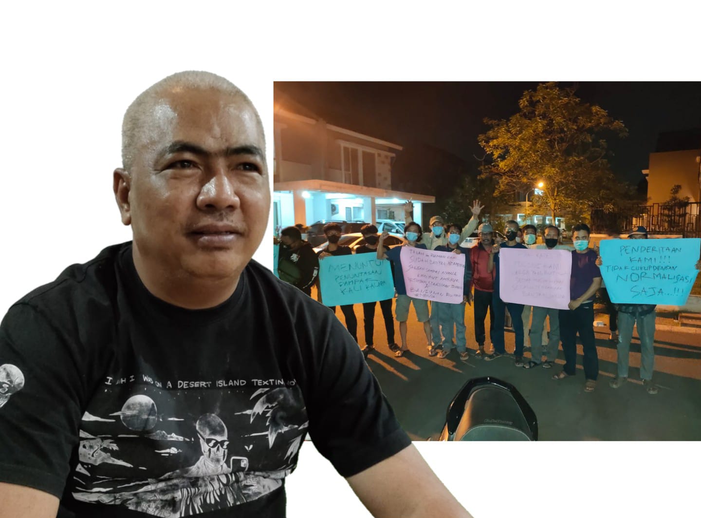 Belum Tuntas Penanganan Kali Kalapa, Warga Lakukan Aksi Spontanitas ke Rumah Kades Wadas