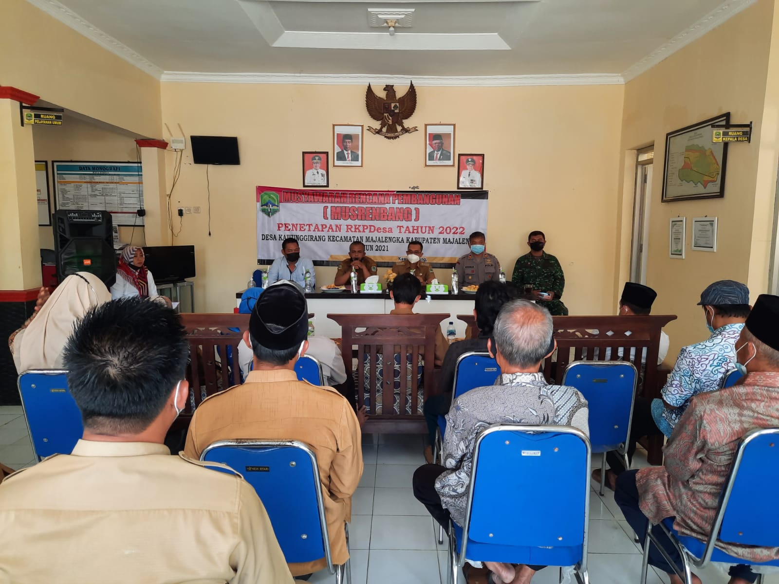 Pemdes Kawunggirang Realisasikan DD Tahap II Tahun 2021