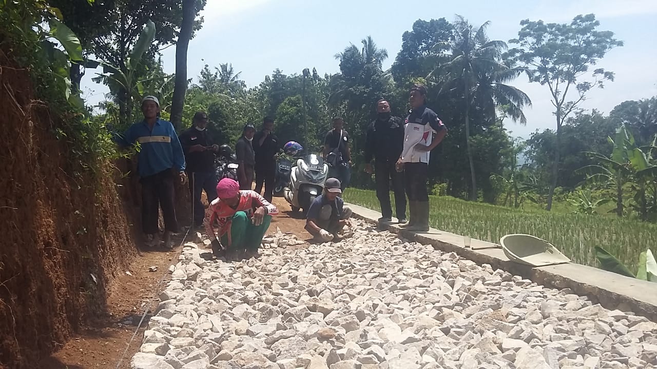Pemdes Warung Menteng laksanaan Pembangunan Samisade Tahap ll