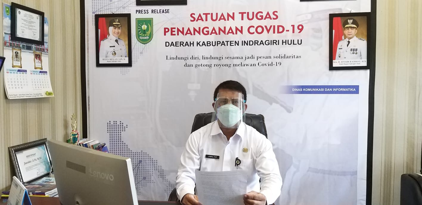 Jawalter: Di Inhu, Tidak Ada Penambahan Kasus Covid-19
