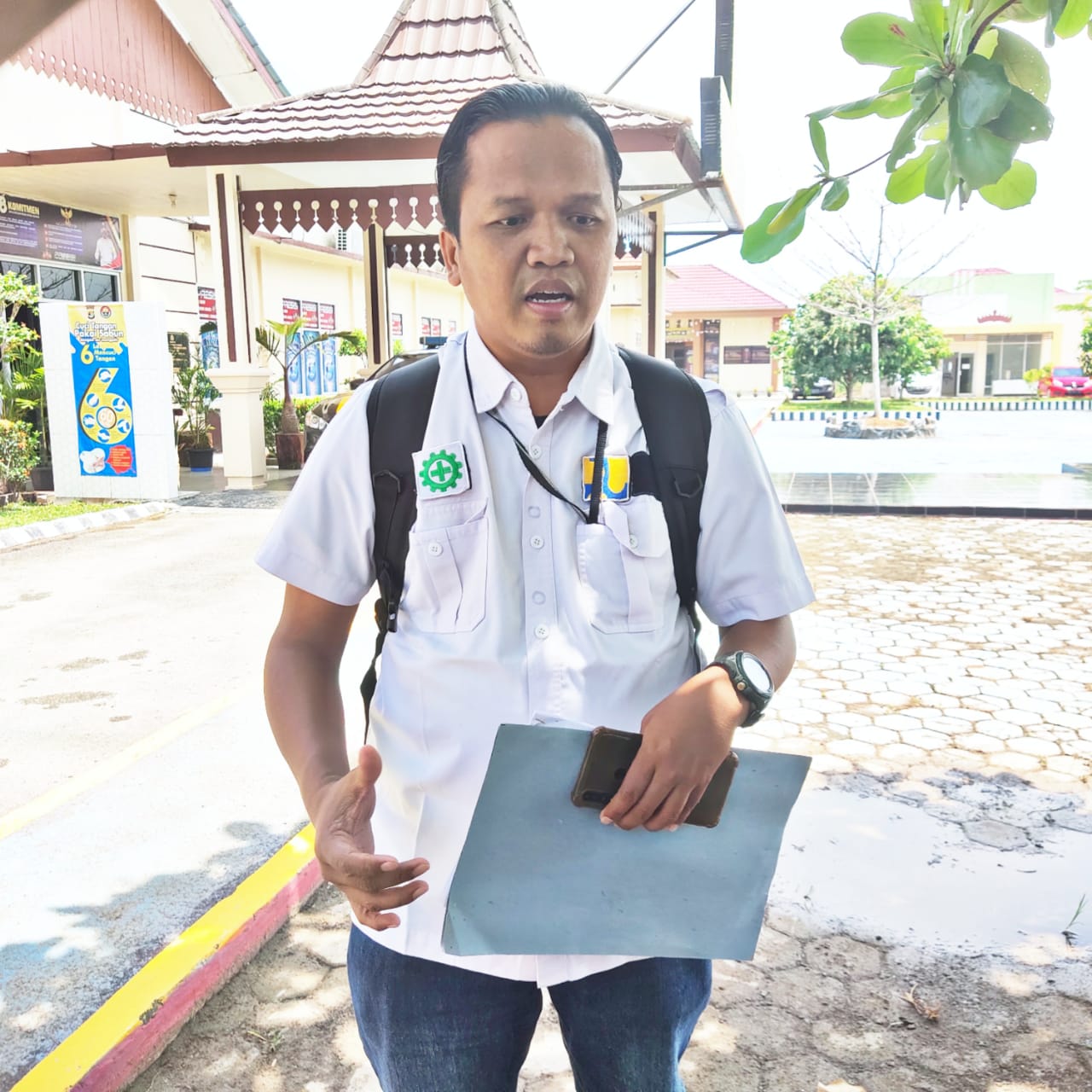 Penuhi Panggilan Polres Mesuji, Amin Muhayat Malah Ancam Lapor Balik