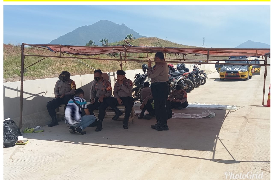 Polres Sumedang Masih Siagakan Anggotanya, Guna Pengamanan Pembangunan Jalan Tol Cisumdawu