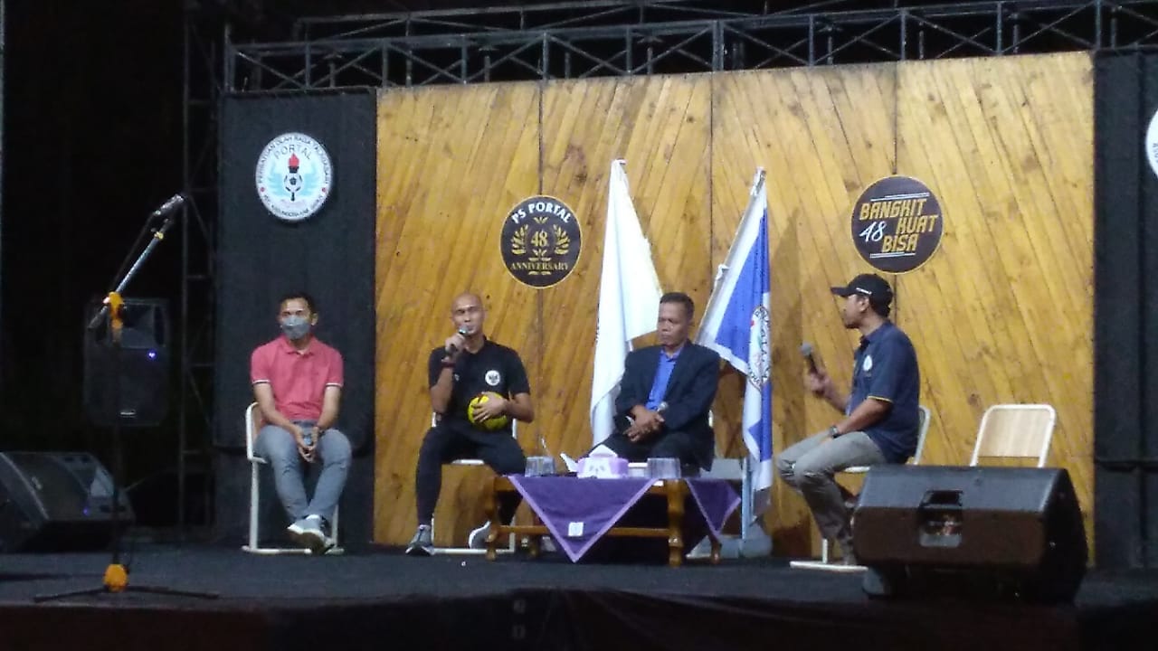 Ketua Askab PSSI Garut Hadiri Milad PS. Portal Putra ke-48
