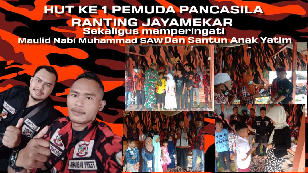HUT ke-1 PP Jayamekar Sekaligus Peringati Maulid Nabi Besar Muhammad SAW