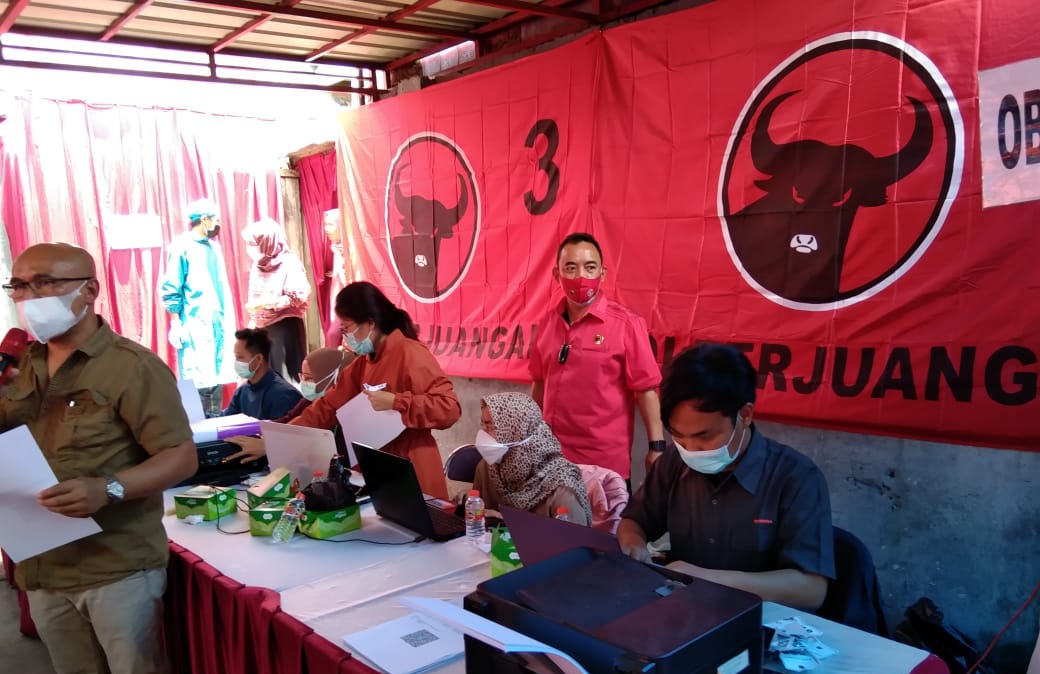 Henhen Center Gelar Vaksinasi Tahap II di Ciwidey