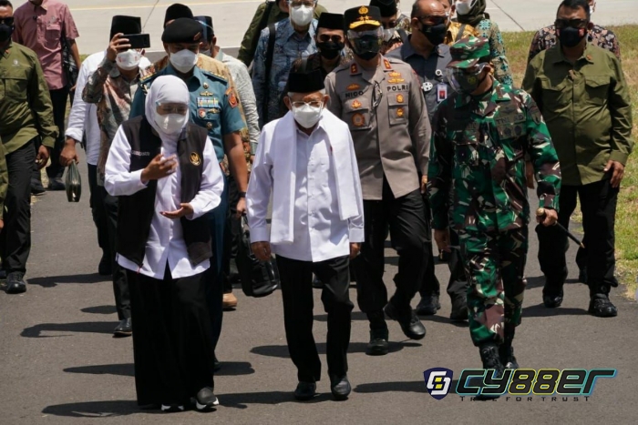 Forkopimda Dampingi Kunjungan Wakil Presiden RI di Jatim