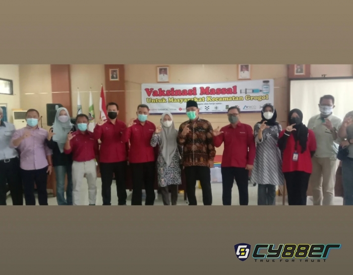 Program Bersama Vaksinasi Massal 2021 Paguyuban CSR Merak
