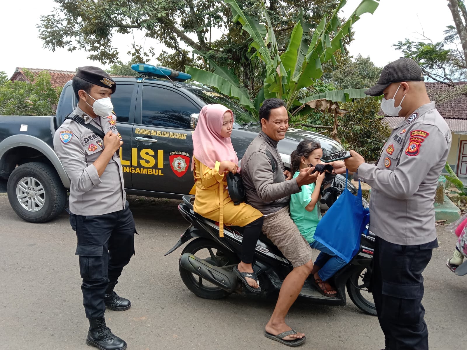 Meski Hari Libur, Polsek Cingambul Tetap Gencar Gelar Ops Yustisi