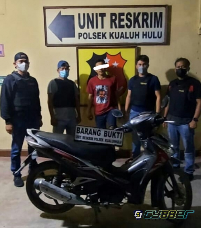 Ops Kancil Toba 2021 Polsek Kualuh Hulu Hari ke II, Pelaku Curanmor Diringkus