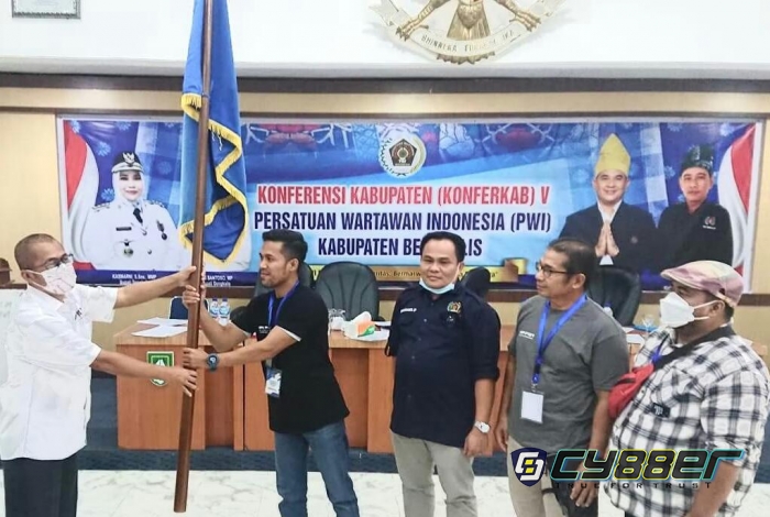 Sah! Adi Putra, Sebagai Ketua PWI Bengkalis Periode 2021 -2024