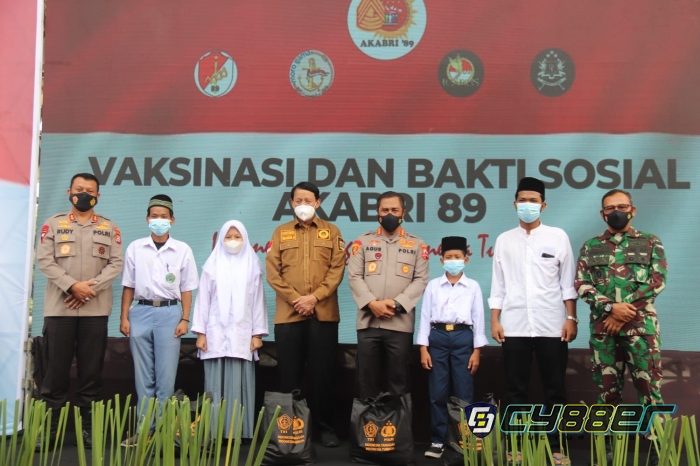 Alumni Akabri 89 Gelar Vaksinasi dan Bakti Sosial di Provinsi Banten