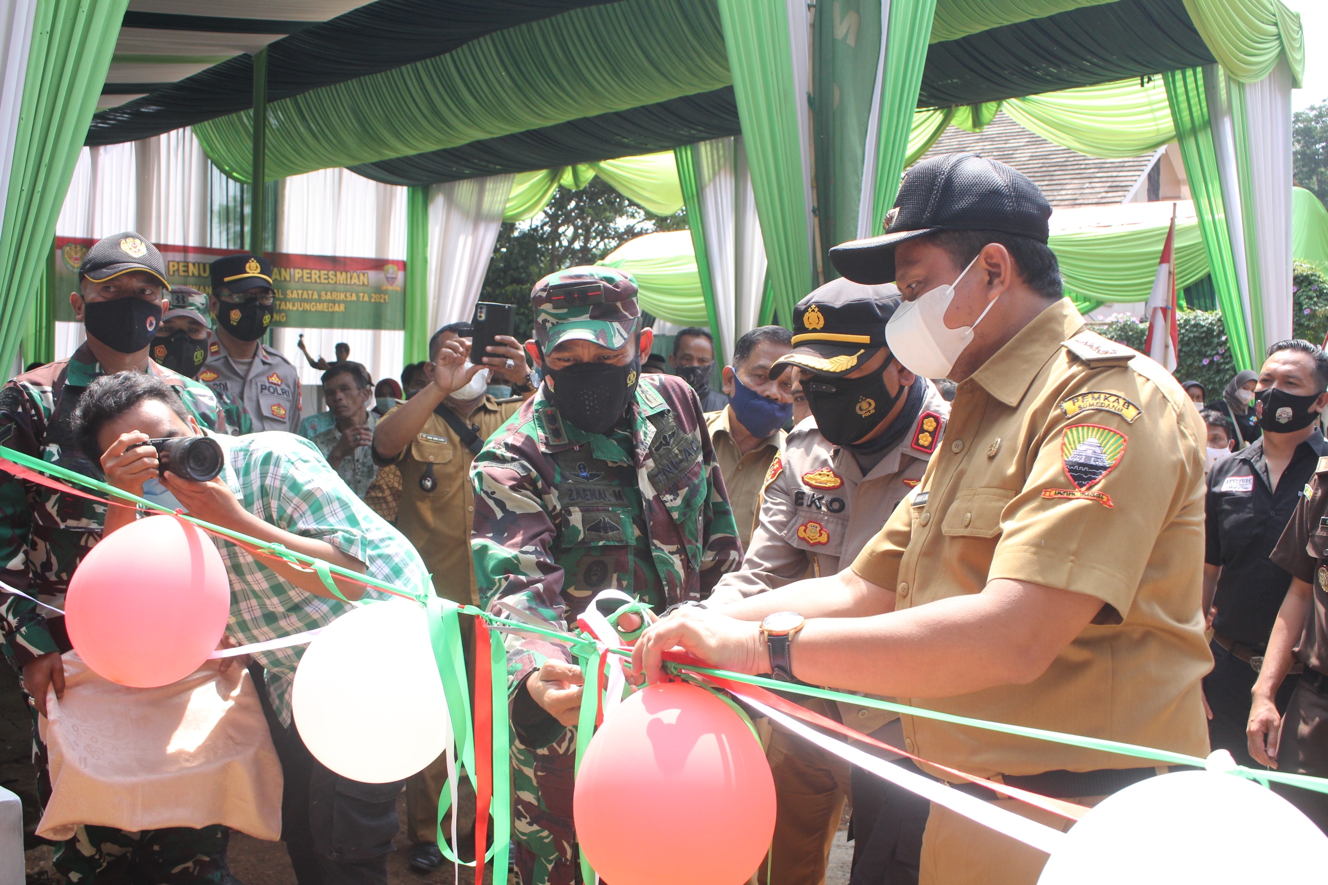 Kapolres Sumedang Hadiri Penutupan dan Peresmian Program BSMSS