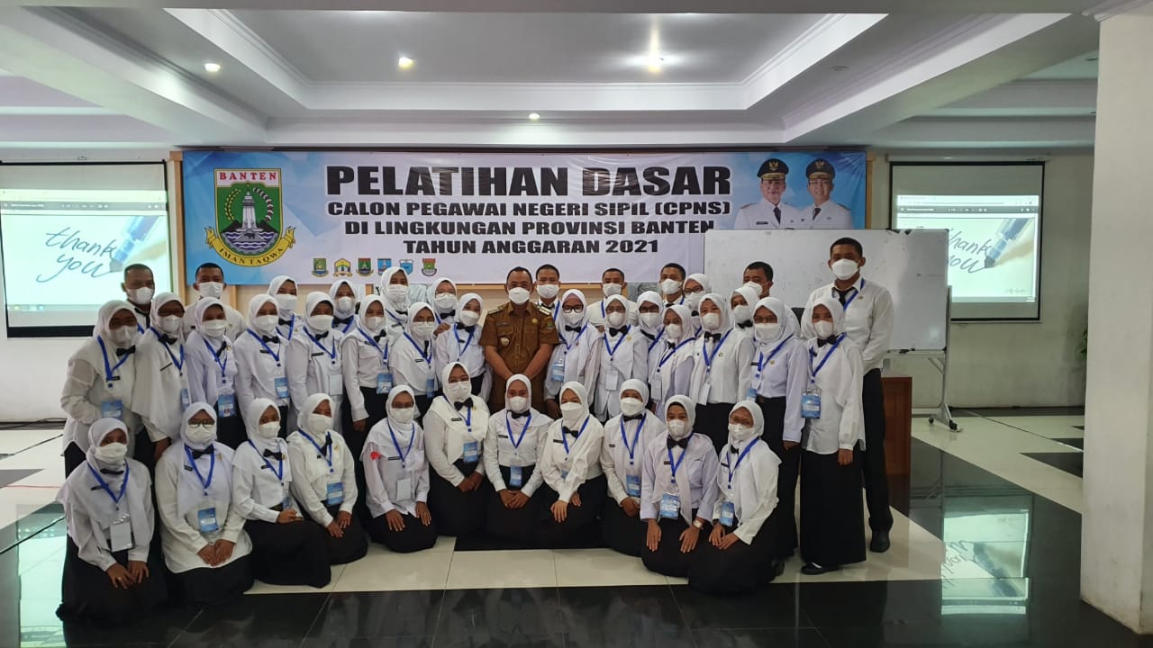Wali Kota Cilegon Menjadi Motivator Dalam Kegiatan Latihan Dasar Calon Pegawai Negeri Sipil