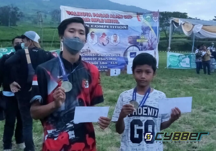 Johanis Verdy Atlit Asal Duri, Raih Juara 2 Walikota Pagar Alam Cup- Air Rifle Metsil Open Competition