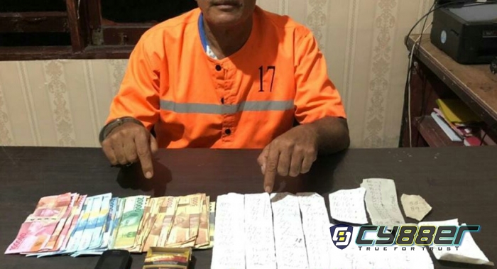 Nekat Menjadi Bandar Togel, Seorang Warga Talang Mandi Berurusan Dengan Polsek Pinggir