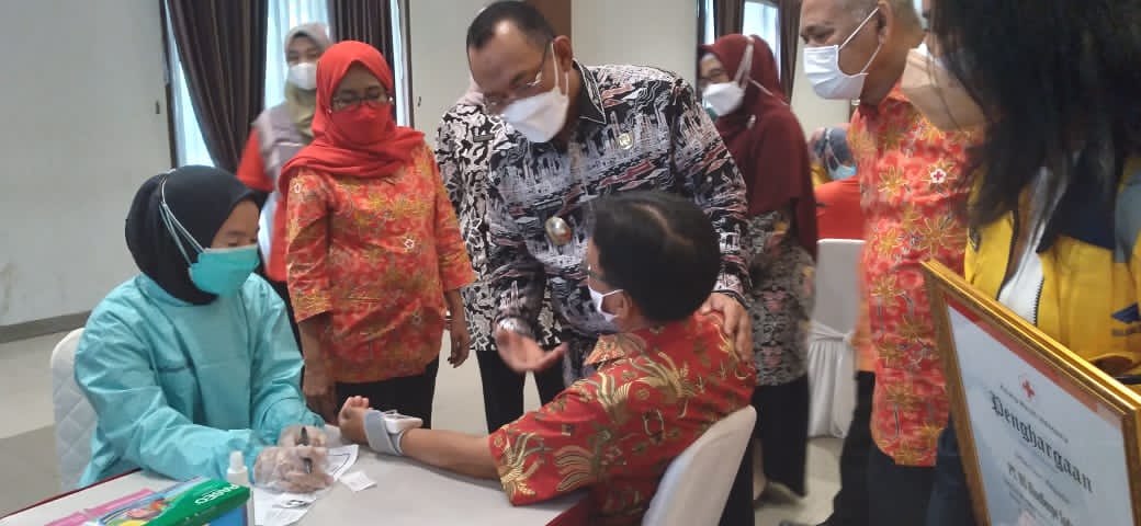 PMI Kota Cilegon Hadirkan Sentra Vaksinasi Covid-19