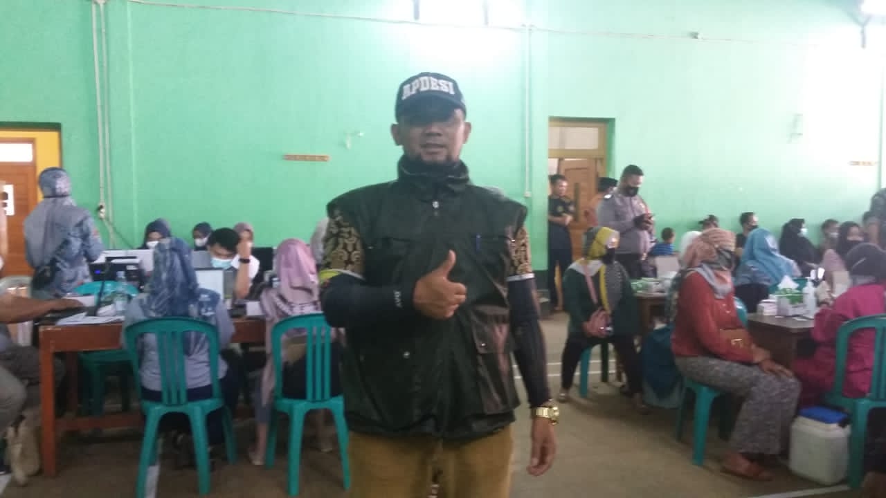 Desa Pinggirsari Gelar Gebyar Vaksinasi ke-8 Sebanyak 1500 Dosis