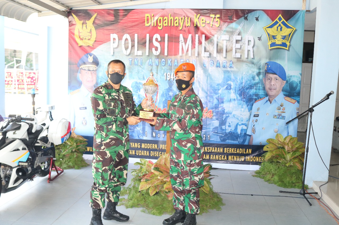 Panglima Kosekhanudnas III Hadiri HUT POM TNI AU