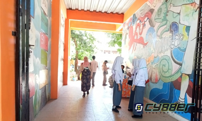 Kehadiran Media Online saat Peliputan Kegiatan Festival Lingkungan di SMAN 14 Makassar, Seolah Tak Dihiraukan.
