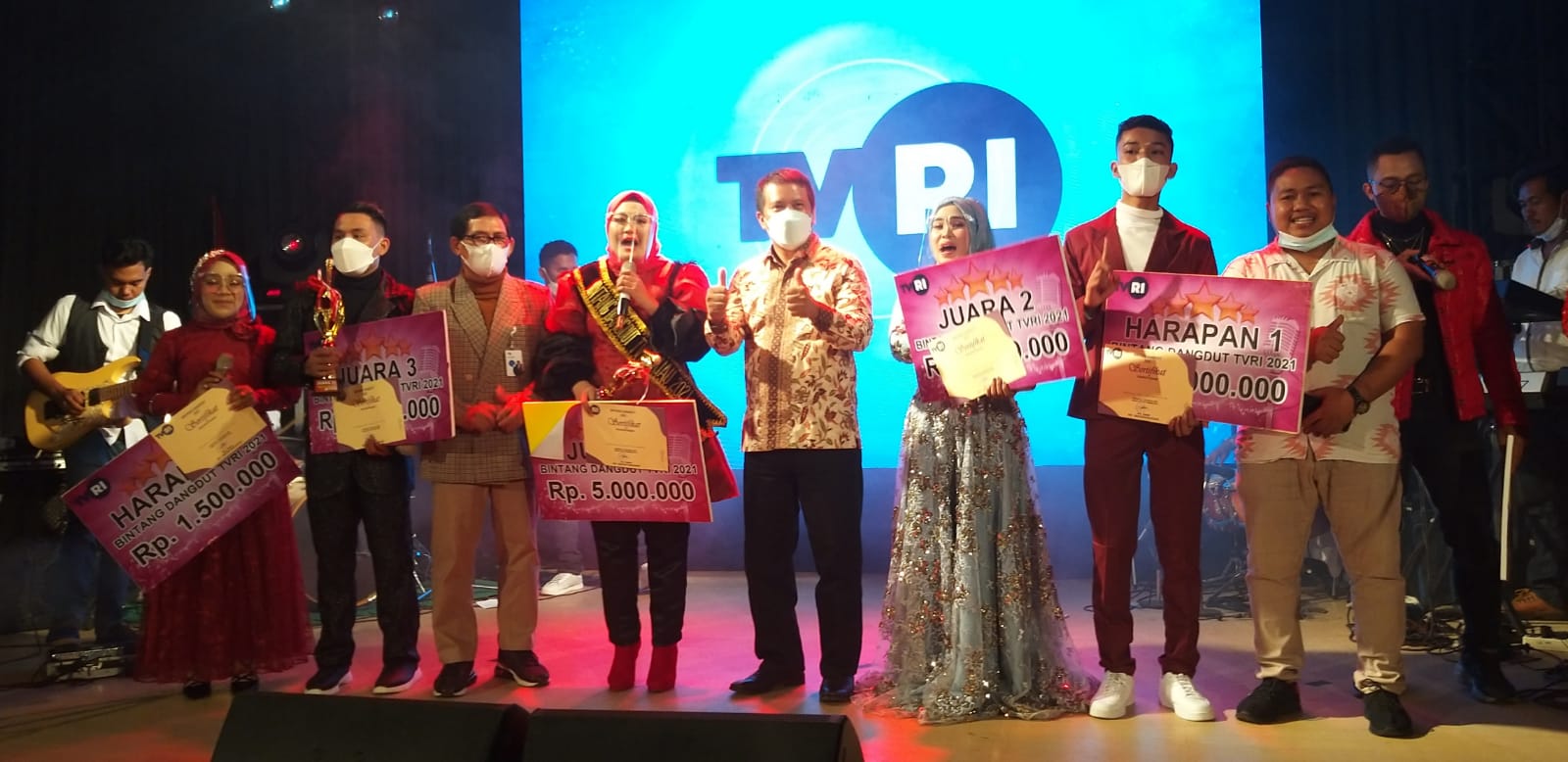 Harumkan Nama Kabupaten Inhu, Siti Halimah Raih Juara Satu Bintang Dangdut TVRI Riau 2021