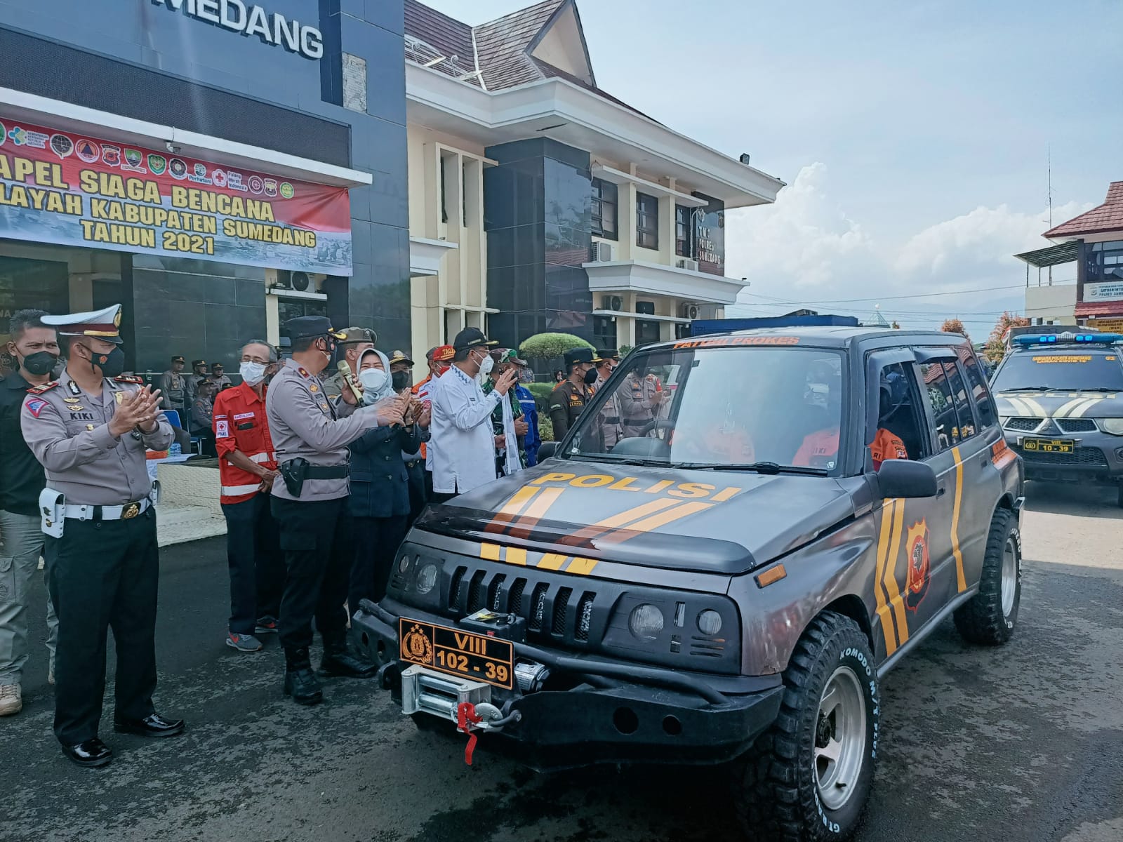 Polres Sumedang Luncurkan Kendaraan Siaga Bencana