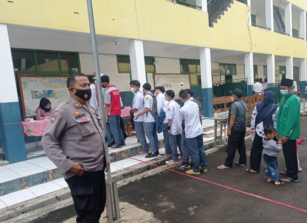 Polres Sumedang Terus Gencar Lakukan Gebyar Vaksinasi Presisi